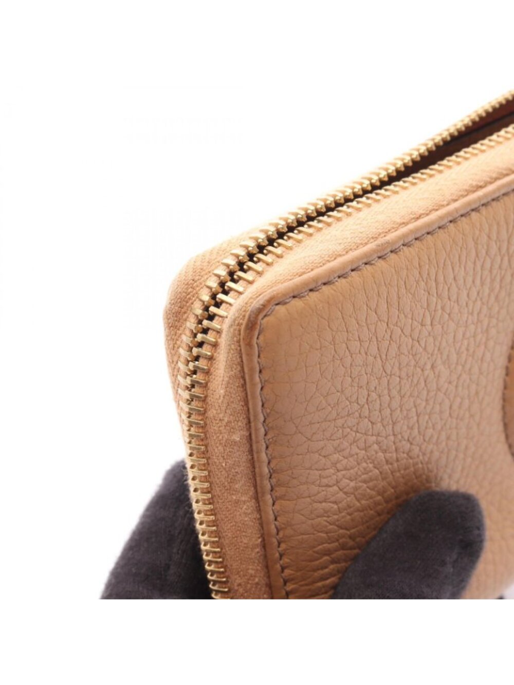 Gucci Round Wallet Soho Interlocking G Brown Leather - Picture 10 of 13